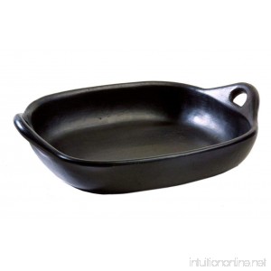 La Chamba Black Clay Roasting Pan Medium - B00GIYSO8M